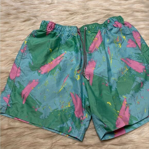 Boardies Men's Swim Trunks in Multicolor Print - Picture 4 of 7